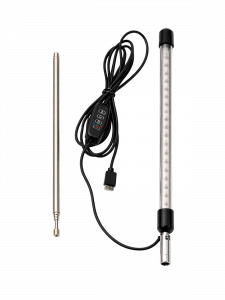 Фитолампа для растений с таймером на телескопической ноге Огонек OG-LDP16